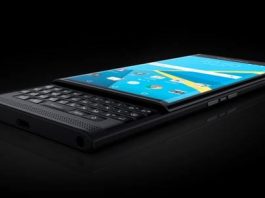 BlackBerry slider PRIV