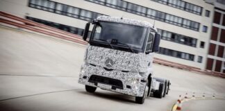 Mercedes Electric Truck