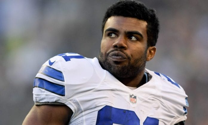 Ezekiel Elliott’s Six-Game Suspension Starts Immediately