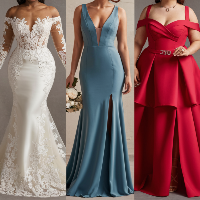 rent vs buy plus size wedding guest dresses
