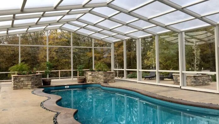 Winter-Proof Pool Enclosure